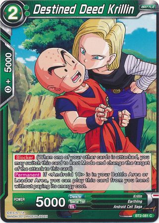 Destined Deed Krillin BT2-081 C